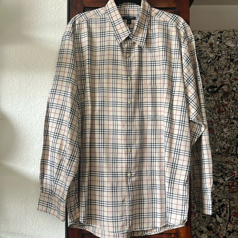 Authentic Burberry Men’s Shirt Size XL